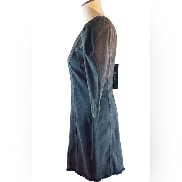 REVOLVE Elliatt Elegy Dress Black Denim Dress Worn on Young & the Restle… - Picture 2 of 8